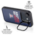 University of Arizona Wildcats Logo Split Blue iPhone 16e Kickstand Case