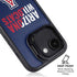 University of Arizona Wildcats Logo Split Blue iPhone 16e Kickstand Case