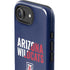 University of Arizona Wildcats Logo Split Blue iPhone 16e Impact Case