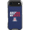 University of Arizona Wildcats Logo Split Blue iPhone 17 Air Clear Case