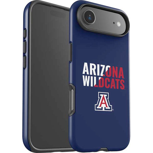 University of Arizona Wildcats Logo Split Blue iPhone 17 Air Impact Case