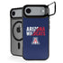 University of Arizona Wildcats Logo Split Blue iPhone 17 Air Kickstand Case