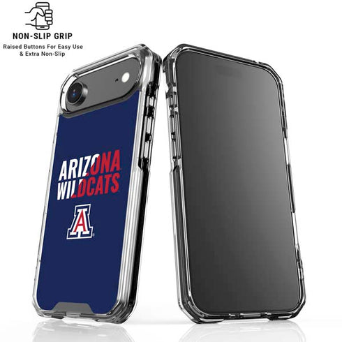 University of Arizona Wildcats Logo Split Blue iPhone 17 Air MagSafe Case