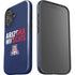 University of Arizona Wildcats Logo Split Blue iPhone 17 Impact Case