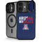 University of Arizona Wildcats Logo Split Blue iPhone 17 Kickstand Case