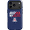 University of Arizona Wildcats Logo Split Blue iPhone 17 Pro Magsafe Impact Case