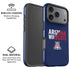 University of Arizona Wildcats Logo Split Blue iPhone 17 Pro Magsafe Impact Case