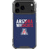 University of Arizona Wildcats Logo Split Blue iPhone 17 Pro Max Clear Case