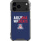 University of Arizona Wildcats Logo Split Blue iPhone 18 Pro Max Clear Case