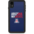 University of Arizona Wildcats Logo Split Blue iPhone Cases