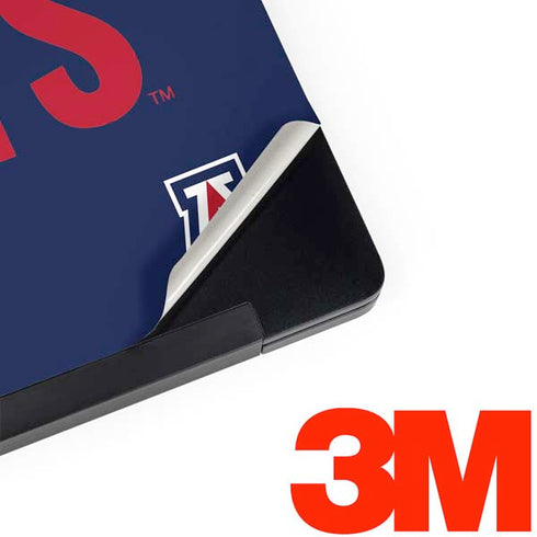 University of Arizona Wildcats Logo Split Blue Dell Latitude Skin
