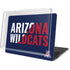 University of Arizona Wildcats Logo Split Blue MacBook Pro 13in (2020) Case plus Skin