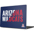 University of Arizona Wildcats Logo Split Blue Apple MacBook Pro 14-inch Skin
