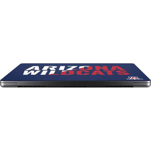 University of Arizona Wildcats Logo Split Blue Apple MacBook Pro 14-inch Skin