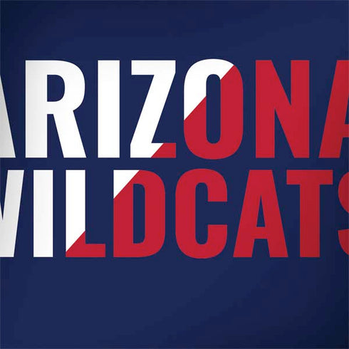 University of Arizona Wildcats Logo Split Blue MacBook Skins
