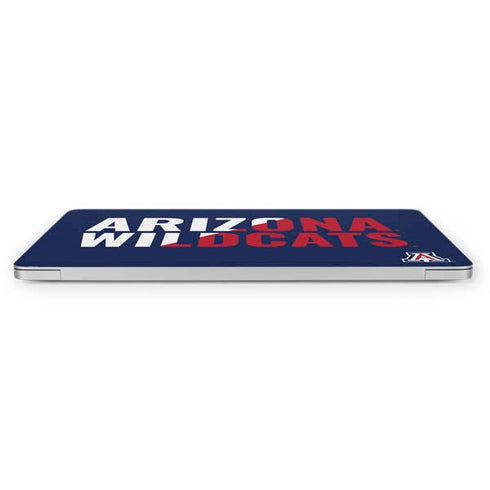 University of Arizona Wildcats Logo Split Blue Apple MacBook Pro 16-inch Skin