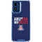 University of Arizona Wildcats Logo Split Blue Moto G Play 4G (2024) Clear Case