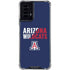University of Arizona Wildcats Logo Split Blue Moto G Power 5G (2024) Clear Case
