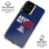 University of Arizona Wildcats Logo Split Blue Moto G Power 5G (2024) Clear Case