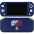 University of Arizona Wildcats Logo Split Blue Nintendo Skins