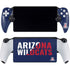 University of Arizona Wildcats Logo Split Blue PlayStation Portal Remote Player Skin