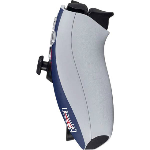 University of Arizona Wildcats Logo Split Blue PlayStation Portal Remote Player Skin