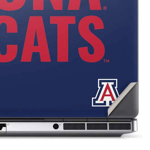 University of Arizona Wildcats Logo Split Blue Dell Precision Skin