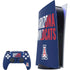 University of Arizona Wildcats Logo Split Blue PlayStation PS5 Skins