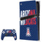 University of Arizona Wildcats Logo Split Blue PS5 Pro Bundle Skin