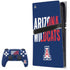 University of Arizona Wildcats Logo Split Blue PS5 Pro Bundle Skin