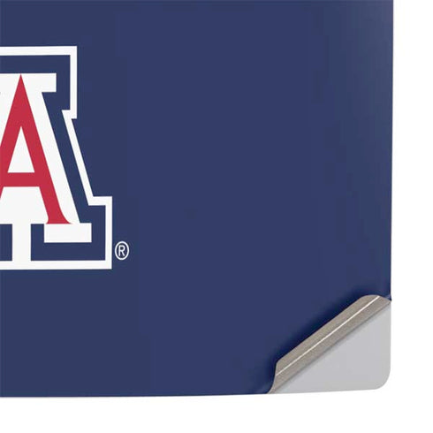 University of Arizona Wildcats Logo Split Blue PS5 Pro Console Skin
