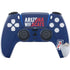 University of Arizona Wildcats Logo Split Blue PS5 Pro Disk Bundle Skin