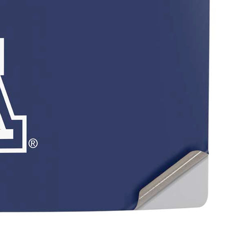 University of Arizona Wildcats Logo Split Blue PS5 Pro Disk Console Skin