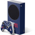University of Arizona Wildcats Logo Split Blue Xbox Series S Skins