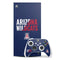 University of Arizona Wildcats Logo Split Blue Xbox Series X Skins