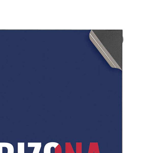 University of Arizona Wildcats Logo Split Blue XBox Series X Digital Edition Console Skin