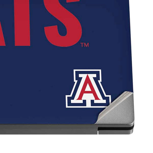 University of Arizona Wildcats Logo Split Blue Dell XPS Skin