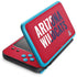 University of Arizona Wildcats Logo Split Red Nintendo Skins