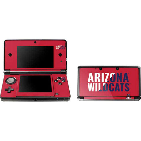 University of Arizona Wildcats Logo Split Red Nintendo Skins