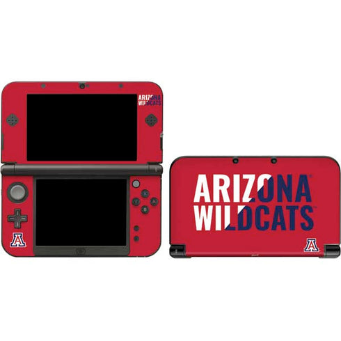 University of Arizona Wildcats Logo Split Red Nintendo Skins
