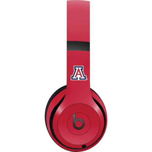 University of Arizona Wildcats Logo Split Red Beats Studio Pro Wireless Headphones Skin
