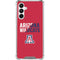 University of Arizona Wildcats Logo Split Red Galaxy A16 5G Clear Case