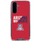 University of Arizona Wildcats Logo Split Red Galaxy A36 5G Clear Case