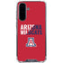 University of Arizona Wildcats Logo Split Red Galaxy A36 5G Clear Case