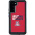 University of Arizona Wildcats Logo Split Red Galaxy S24 Plus Waterproof Case