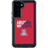 University of Arizona Wildcats Logo Split Red Galaxy S24 Waterproof Case