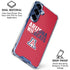 University of Arizona Wildcats Logo Split Red Galaxy S25 Clear Case