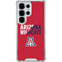 University of Arizona Wildcats Logo Split Red Galaxy S25 Ultra Clear Case