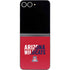 University of Arizona Wildcats Logo Split Red Galaxy Z Flip6 Skin