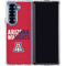 University of Arizona Wildcats Logo Split Red Galaxy Z Fold7 Clear Case